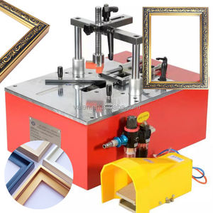 Sıcak satış otomatik Cnc ayna fotoğraf çerçevesi çerçeve montaj makineleri fotoğraf çerçevesi kesme köşe tırnak köşe makinesi - Product Image 2
