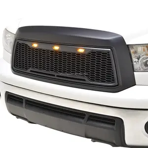 앰버 LED 조명 3PCS 전면 그릴 랩터 라이트 포드 랩터 F150 F250 F350 그릴용 하네스 및 퓨즈가 있는 자동차 액세서리