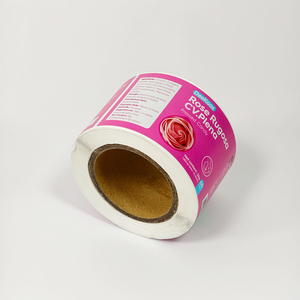 Custom Peel Off Expanded Content Label <b>Sticker</b> Extended Content for Medicine Bottle Pharmaceutical Instruction Leaflet Printing - Product Image 3