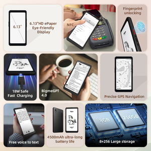 Bigme hibreak Pro 4G/5G epaper điện thoại thông minh màu đen với <span class=keywords><strong>Android</strong></span> 14 OS và camera kép - Product Image 2
