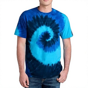 Camiseta Ligera para Hombre con Estampado Tie Dye, Servicio OEM, Camiseta de Alta Calidad para Hombre, Ropa Casual, Camiseta Holgada para Hombre - Product Image 1