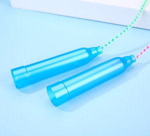 <span class=keywords><strong>Cuerda</strong></span> de saltar de cristal barata para niños, entrenamiento deportivo, <span class=keywords><strong>cuerda</strong></span> de saltar de PVC suave para niños, <span class=keywords><strong>cuerda</strong></span> de saltar de cristal de salto rápido - Product Image 4