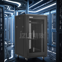 Armoire rack informatique et CCTV en acier 42U personnalisable avec accessoires réseau, 19 pouces, grande capacité, 12U en stock