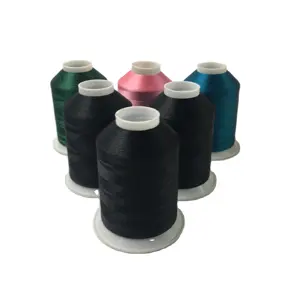 盛丰最流行的颜色机器马德拉聚酯刺绣线程
