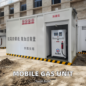 Contenedor de gasolina Gasolinera 20000 litros Tanques de almacenamiento de benceno Tanques de inseminación artificial Tanque de combustible <span class=keywords><strong>con</strong></span> bomba y medidor - Product Image 4
