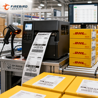Firebird : Agent d'expédition aérienne DDP vers les États-Unis pour Amazon FBA, service professionnel d'expédition express aérienne, réponse rapide en 48h, Chine