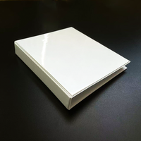 Carpeta de anillas con 2 orificios en D, tamaño A5, con cubierta rígida de PVC y mecanismo de palanca, caja archivadora impresa, color personalizado
