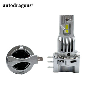 Phare LED H15 avec ventilateur de refroidissement, design halogène original FLIP 3570, faisceau de route 45W 4500LM, feux de jour DRL 20W 2100LM 6500K - Product Image 4
