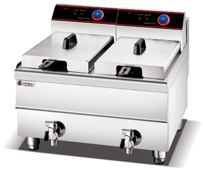 Friteuse de comptoir - Qualité professionnelle pour restaurants, cafés et stands de restauration K6018E pour la cuisine commerciale - Product Image 6