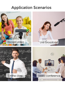 4k Camera Webcam AI Tracking Gesture Control 4K With Noise-Canceling Microphones Video for Calls MT7080 4k Camera Webcam AI Trac - Product Image 6