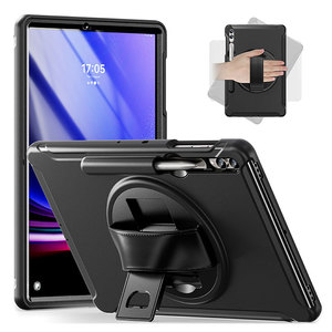 Étui de protection robuste 3-en-1 personnalisé en TPU pour tablette Samsung Galaxy Tab <span class=keywords><strong>S9</strong></span> Plus avec support pour stylet et fonction de support - Product Image 1