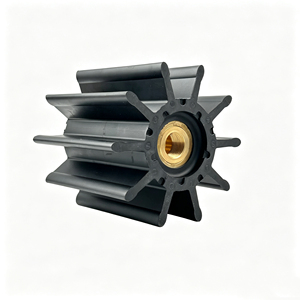 พัดลมทดแทน HTong สำหรับ Sherwood 30000K และ (CAT) 3228595 ใบพัด <span class=keywords><strong>10</strong></span> ใบ แบบปิด ผิวขัดเงา - Product Image 6