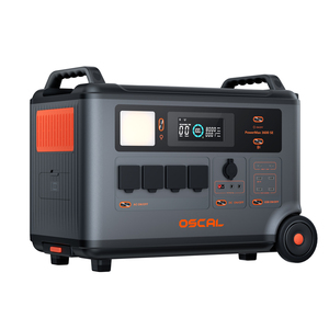 สถานีไฟฟ้าพกพา Oscal 3600W 3600Wh แบตเตอรี่ LiFePO4 คลื่นไซน์บริสุทธิ์ แผงโซลาร์เซลล์ สต็อกยุโรป Oscal Powermax 3600 SE - Product Image 2