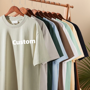 T-Shirt da uomo Plus Size produttore all'ingrosso di abbigliamento in cotone 100% personalizzato Guangzhou - Product Image 2