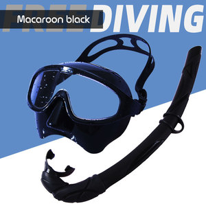 Ensemble masque de plongée et tuba anti-buée en plastique, équipement de natation et de plongée, équipement sportif d'été - Product Image 4