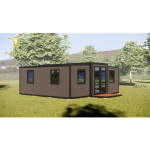 Modern Houses Expandable Home High Quality Wooden Made In China Prefab Log House Office Cafe Container Pool