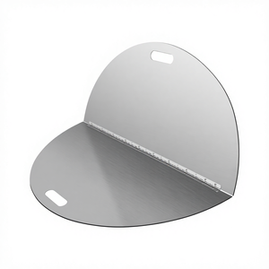 Campana para Chimenea Redonda de 40 Pulgadas, Campana Plegable de Acero Inoxidable 304, Cubierta para Chimenea - Product Image 2