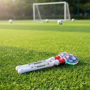 Éxito de Ventas Transfronterizo: Barra Luminosa Giratoria de Fútbol, Barra Luminosa Arcoíris, Juguete para Conciertos y Fiestas, Juguete Infantil - Product Image 2