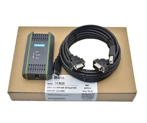 Compatible Siemens logo S7-200/300/400PLC programming cable data MPI/DP communication download line