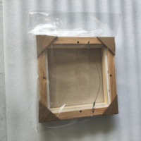 420g/m² leere Baumwolle gemischte Leinen Leinwand druck Kunst verkauft Holz farbe schwimmende Rahmen Kunst Leinwand Malerei