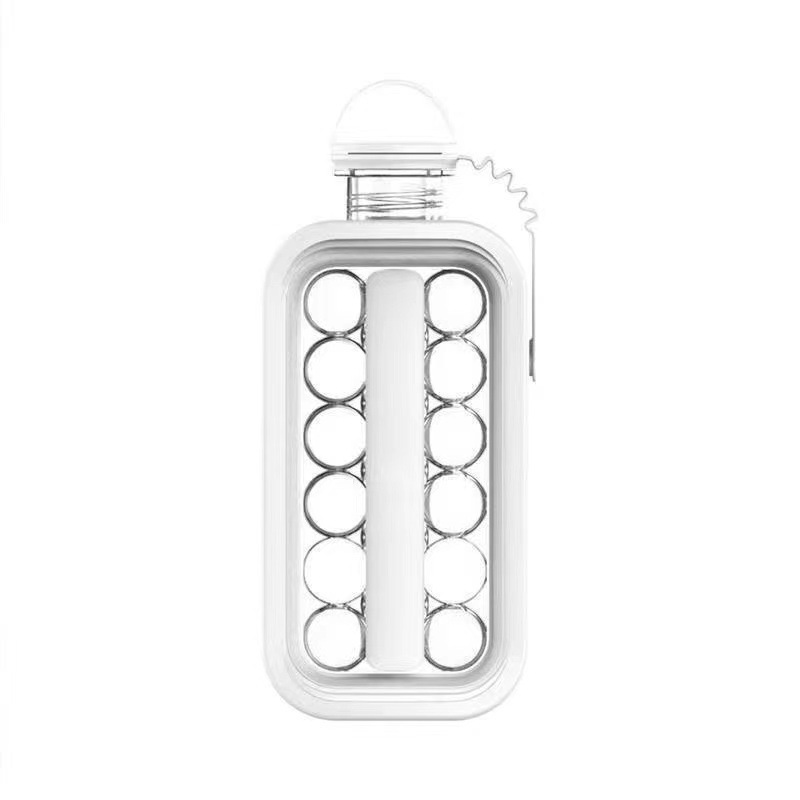 Санитарный поднос для кубика льда для морозильной камеры 2 в 1 форма для изготовления шариков льда делает 17 круглых кубиков льда