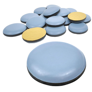 Magic Sliders Self-Adhesive Kitchen & Furniture Glide Sliders Easy Moving Chair Slides with <b>PTFE</b> Material Floor Protector - Product Image 1
