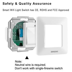 Interrupteur mural intelligent Wifi Zigbee avec bouton, micrologiciel Tasmota Flash pour chipset <span class=keywords><strong>Espressif</strong></span> <span class=keywords><strong>ESP8266</strong></span> ESP32, interrupteur lumineux intelligent personnalisé Tooya - Product Image 3