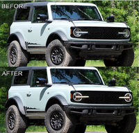 Feux avant LED VLAND pour Ford Bronco 6e génération 2020-2024 (ne convient pas aux modèles R-aptor/Sport) projecteur avec clignotants
