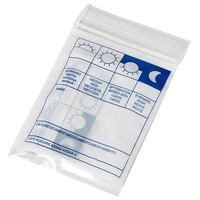 YURUI plastique de qualité médicale LDPE petit Mini médecine fermeture éclair emballage hermétique enveloppes de distribution Ziplock pilule sac