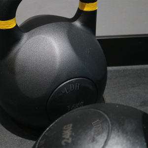 फैक्टरी थोक पाउडर प्रतियोगिता लेपित लोहा केटलबेल - Product Image 4