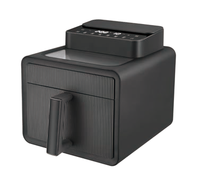 Nouvelle friteuse à air numérique électrique rapide en acier inoxydable de 5L, 6L, 7L, 8L, 12L, friteuse à air intelligente