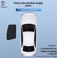 Pare-soleil magnétique pour fenêtre de voiture Volvo S90, rideau pare-soleil rétractable, protection UV, isolation thermique