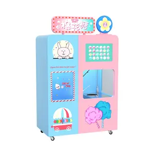 Prosky Small Shapes Cotton Candy Vending Making Machine /cotton Candy Machine Vending/self Serve Cotton Candy Vending Machine