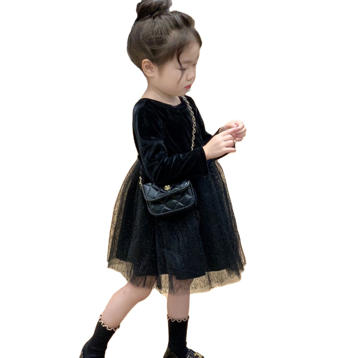 Black Dress Dressing Baby Boy As Girl Black Girl Sequins Lace
