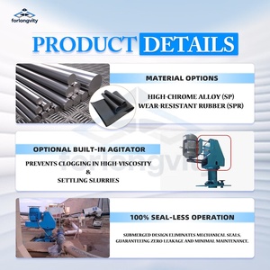 Không tắc nghẽn cao su lót dọc bùn bơm cho than rửa và mài mòn bùn trong KHAI THÁC MỎ - Product Image 4