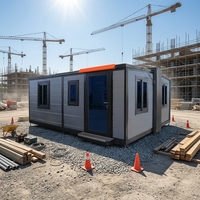 Maison conteneur préfabriquée pliable Espace de vie écologique et personnalisable 0207