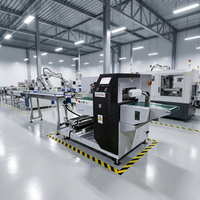 Ligne de production alimentaire industrielle horizontale automatique SZ-280X pour l'emballage de boules de riz gluant, machine d'emballage dédiée