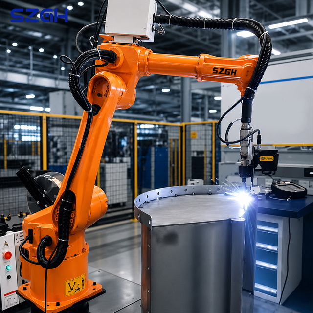 High Quality 6 Axis Industrial Robot Arm Kit for Home Use New Automatic Welding Robot Arm with Core Engine Bearing Components