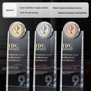 Trofeo <span class=keywords><strong>de</strong></span> Cristal Creativo Personalizado en Forma <span class=keywords><strong>de</strong></span> Estrella <span class=keywords><strong>de</strong></span> Cinco Puntas, Recuerdo <span class=keywords><strong>de</strong></span> Reconocimiento a Empleados y Equipos Destacados en Reuniones Anuales - Product Image 2