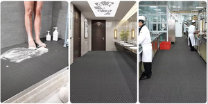 Thiết kế mới chất lượng cao hiện đại PVC + Thảm cao su có thể giặt tùy chỉnh sàn Mat và thảm - Product Image 4