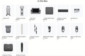Matrice 4E 4T Worry-Free Plus Combo, drone compact intelligent haut de gamme multi-capteurs avec mesure intelligente et télémètre laser - Product Image 6