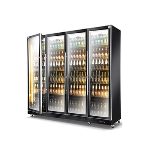 Équipement commercial de bière Station de bar à cocktails Réfrigérateur vertical Congélateur Réfrigérateur <span class=keywords><strong>multi</strong></span>-portes - Product Image 6