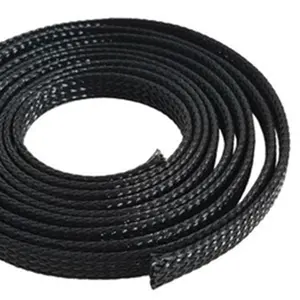 Polyester Braided Expandable Sleeving/ Polyester Braided Cable Sleeve/cable Management Sleeve For Wire Loom