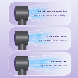 2024 New Làm Lạnh Tốc Độ Cao Lạnh Làm Mát Ice Nén Fan 100 Điều Chỉnh Bánh Răng Cầm Tay Fan Với Màn Hình Hiển Thị Kỹ Thuật Số - Product Image 3