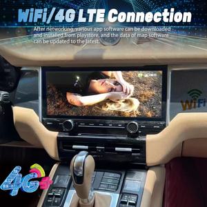 12.3 Inch Qled Screen for Porsche Macan 2011 2012-2018 <b>Android</b> 12 Car Stereo Radio Video Player GPS Navigation Carplay Head Unit - Product Image 2