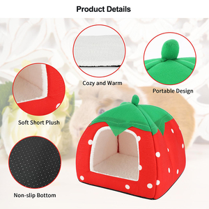 Casas para Mascotas con Base Antideslizante, Muebles, Adornos, Escondite, Cama Tipo Litera, Accesorios para Jaulas de Cobayas - Product Image 2