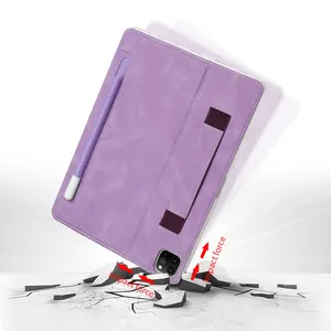2024 Hanman for Samsung Galaxy Tab A 10.1 Flip Leather Book Tablet Case 2019 T510 T515 for ipad 3 4 5