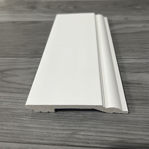 Plinthe blanche en plastique de haute qualité en <span class=keywords><strong>polystyrène</strong></span> PS EPS Moulure et panneau et couronne de <span class=keywords><strong>corniche</strong></span> en mousse de PVC - Product Image 5