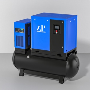 Tất cả trong một Máy nén khí im lặng Máy nén khí trục vít 7.5kw10hp-37Kw 50hp Máy nén khí công nghiệp Compresor - Product Image 2