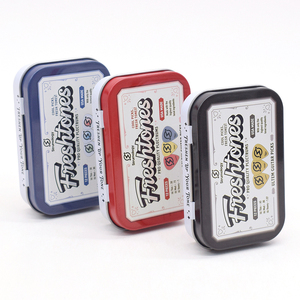 95x60x22mm tùy chỉnh tinplate lật Top kim loại hộp cấp thực phẩm xách tay Bao bì nhỏ container <span class=keywords><strong>tin</strong></span> lưu trữ trường hợp - Product Image 5